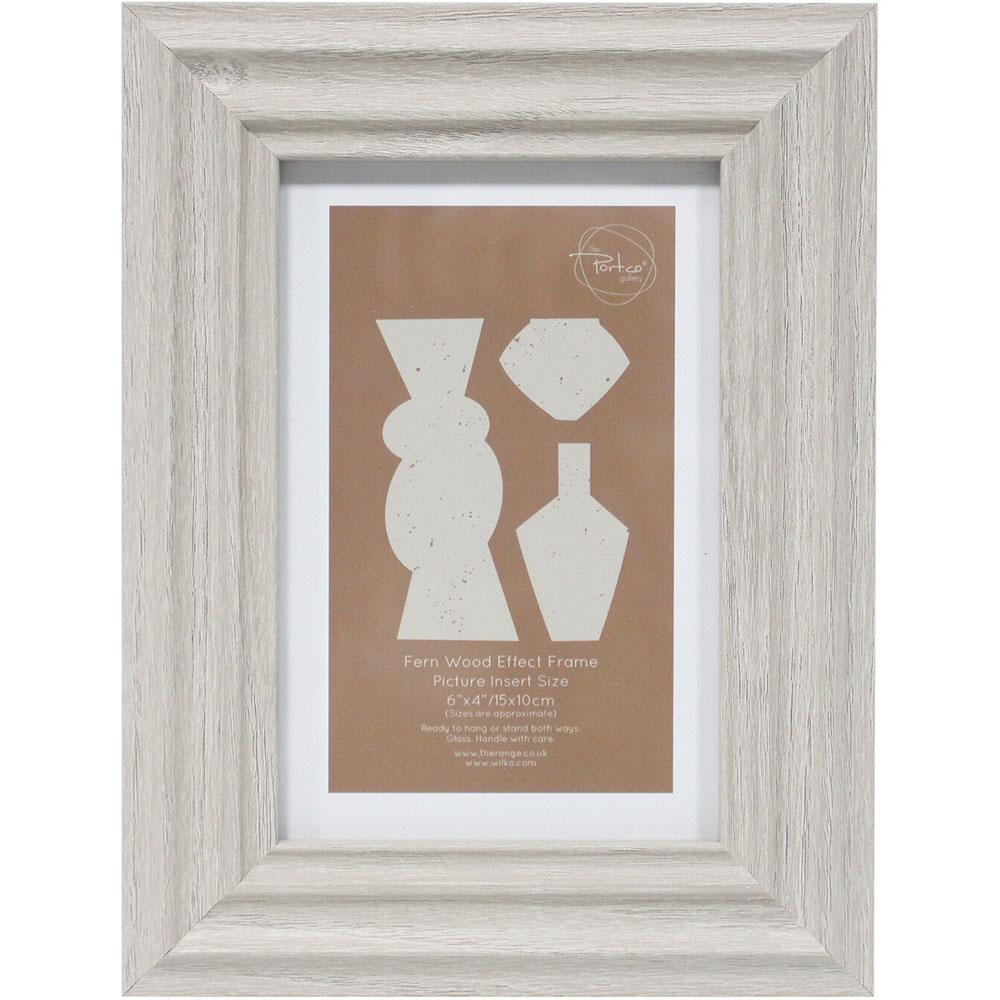 Fern Wood Effect Frame - Natural / 6x4in Image 1
