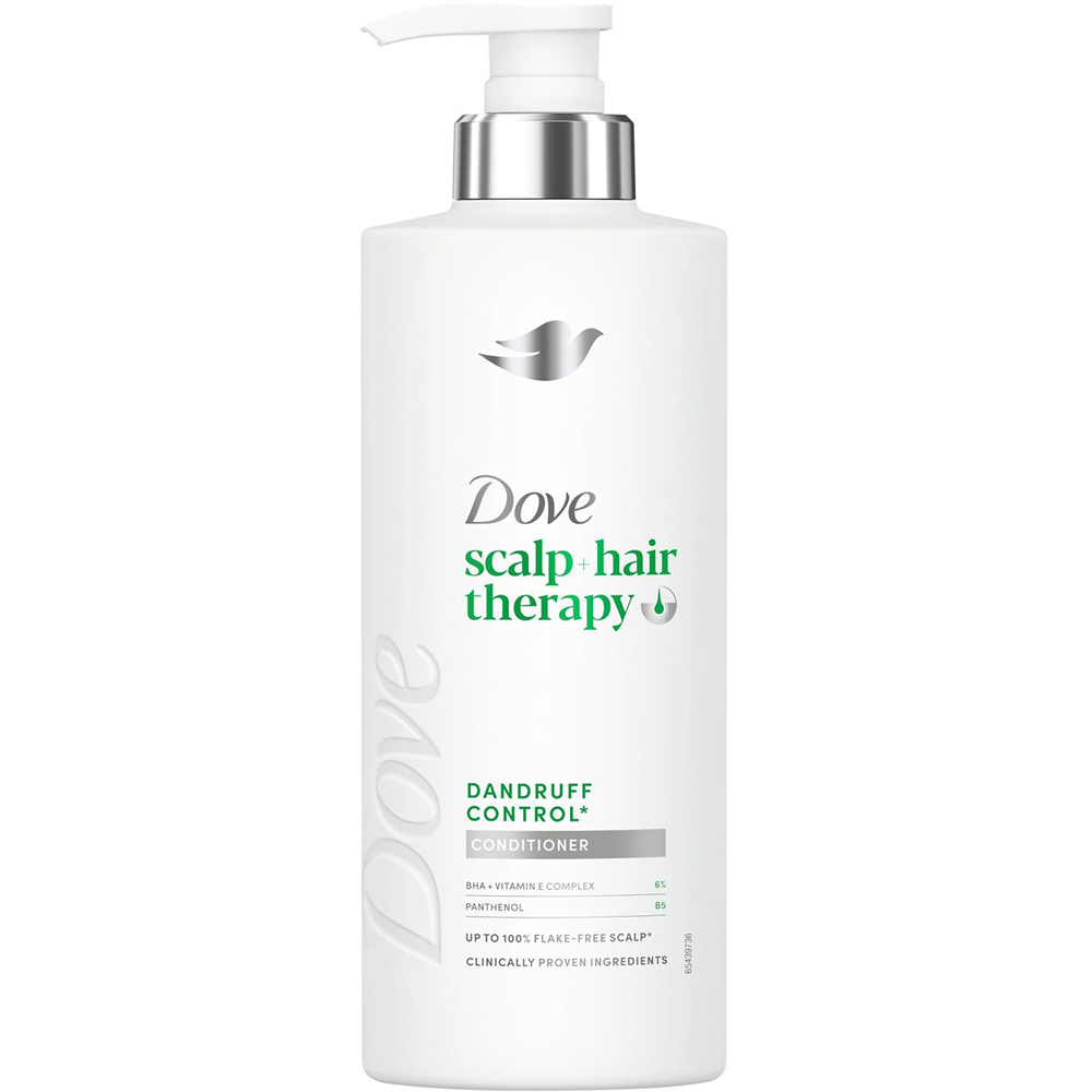 Dove Scalp+Hair Therapy Dandruff Control Salicylic Acid Conditioner 400ml 6 Pack Image 2