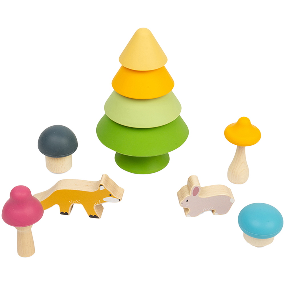 Bigjigs Toys Forest Friends Playset Multicolour Image 1