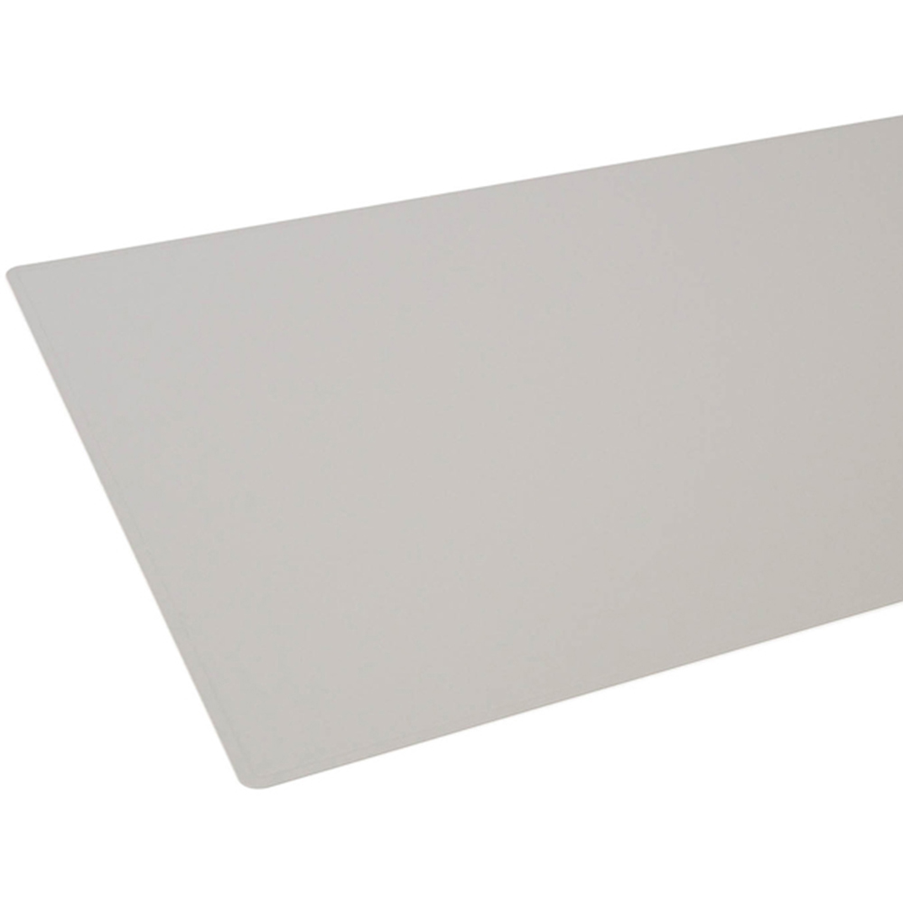 Durable Grey Smooth Non-Slip Desk Mat 65 x 50cm Image 2