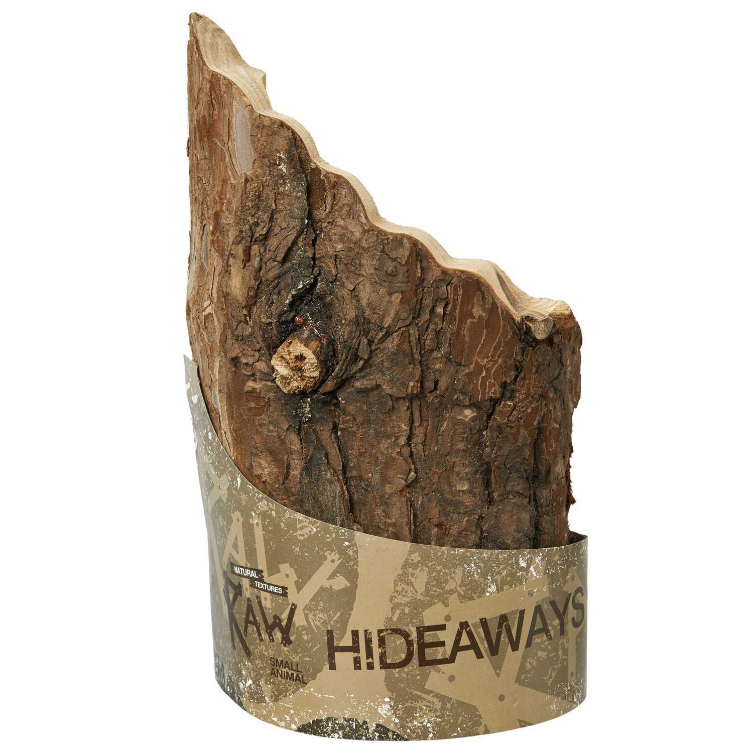 Happy Pet Raw Wooden Hideaway - 28cm Image 1
