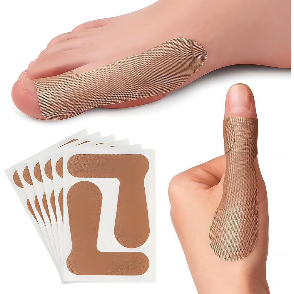 Avilo Pain Relief Adhesive Cotton Fabric Thumb Tendinitis Patches 16 Pack Image 2