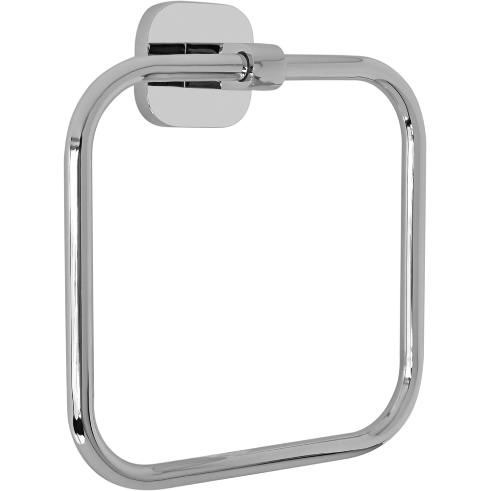 Houston Towel Ring Chrome Image 2