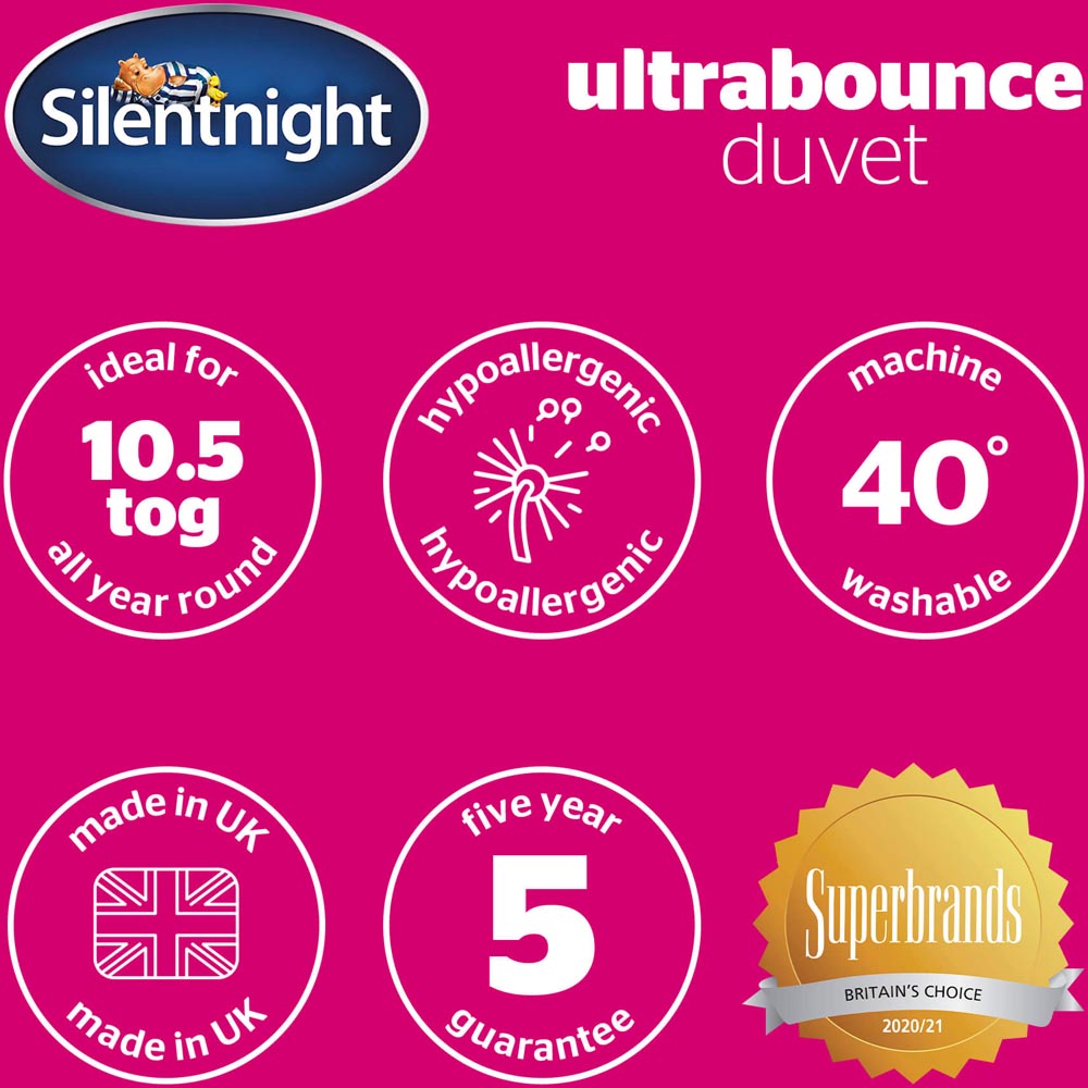 Silentnight 10.5 Tog Ultrabounce Duvet Single Image 8