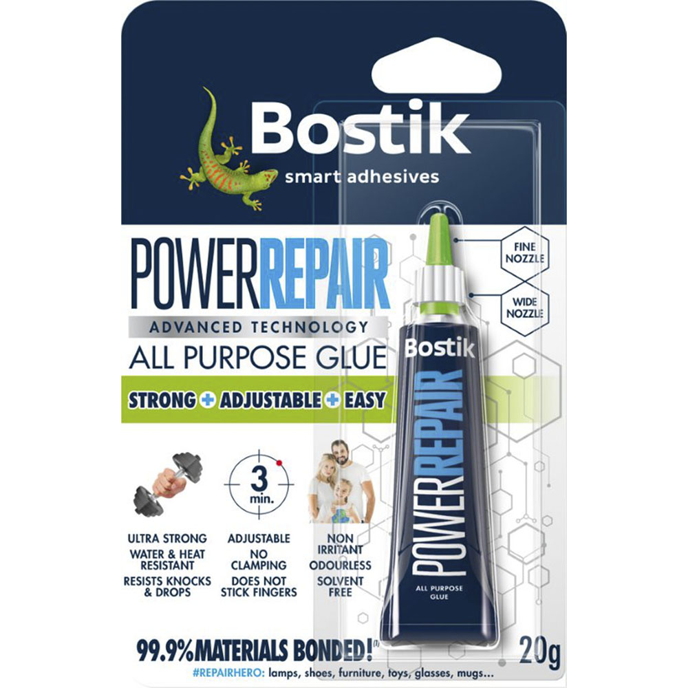 Bostik Power Repair Glue 20ml Image 1