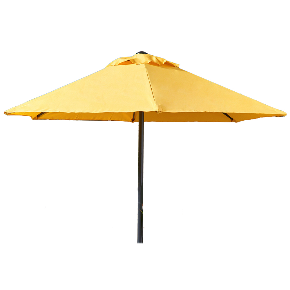 Outdoor Essentials Sunset Gold Aluminium Parasol 2m Image 1