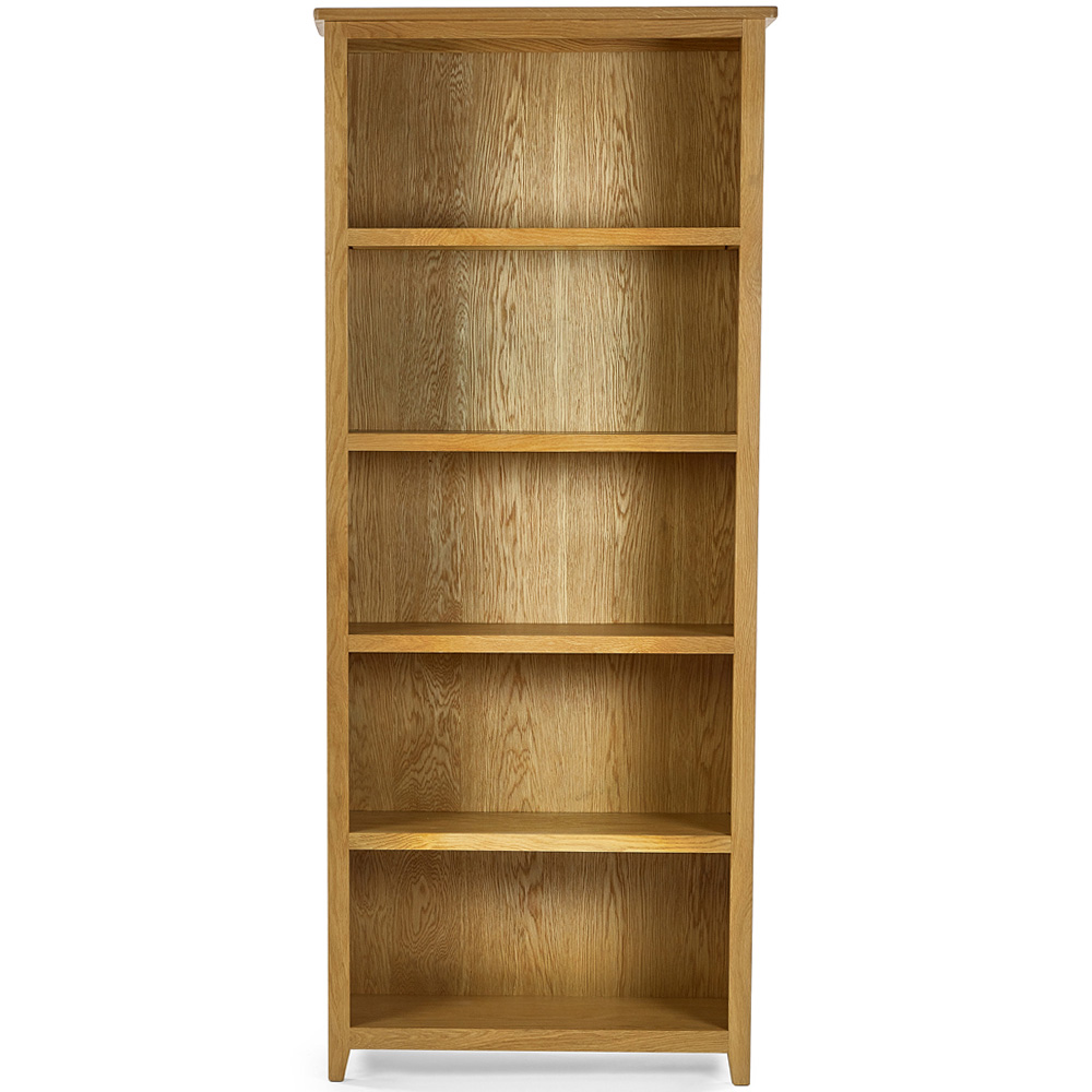 Julian Bowen Mallory 5 Shelf Tall Bookcase Image 3