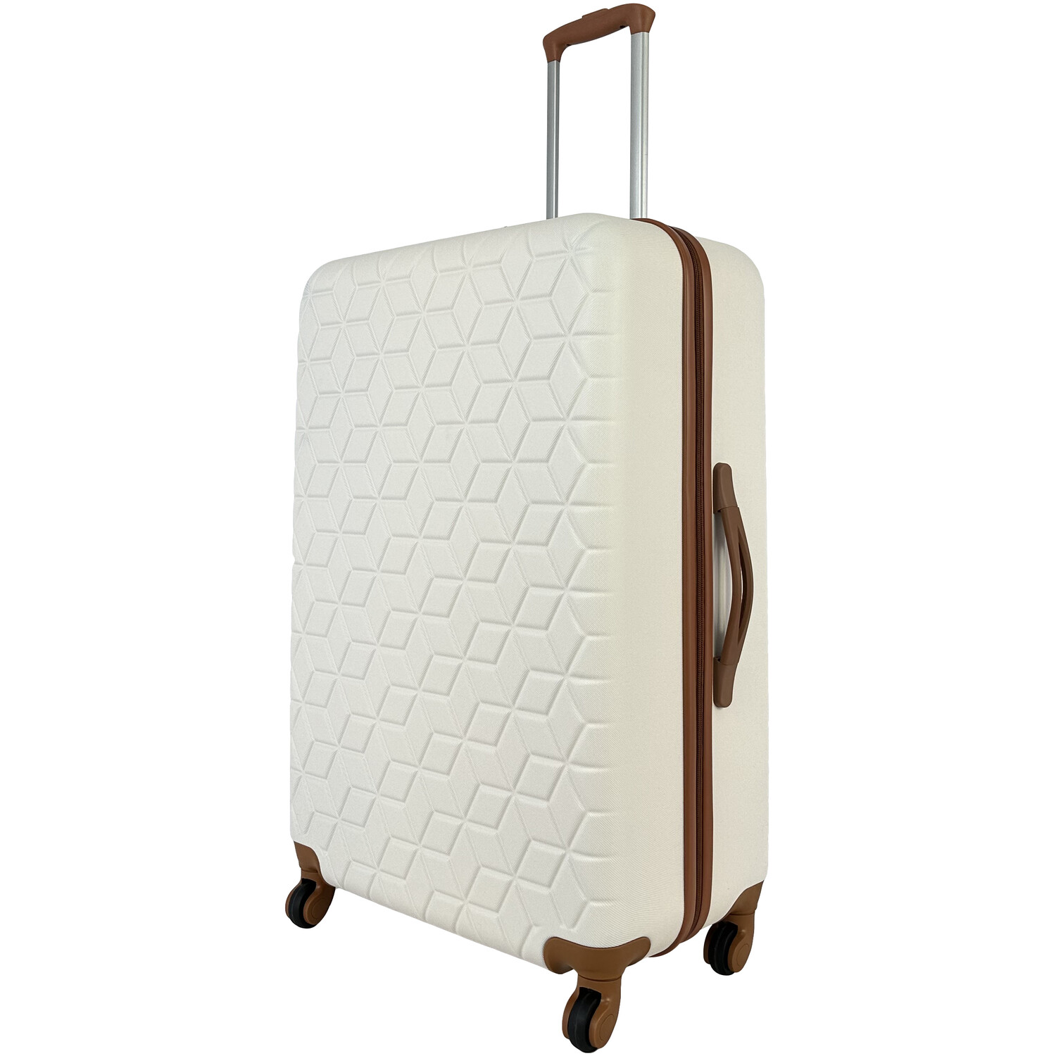 Swift Geo Suitcase - Cream / Large Case Image 3