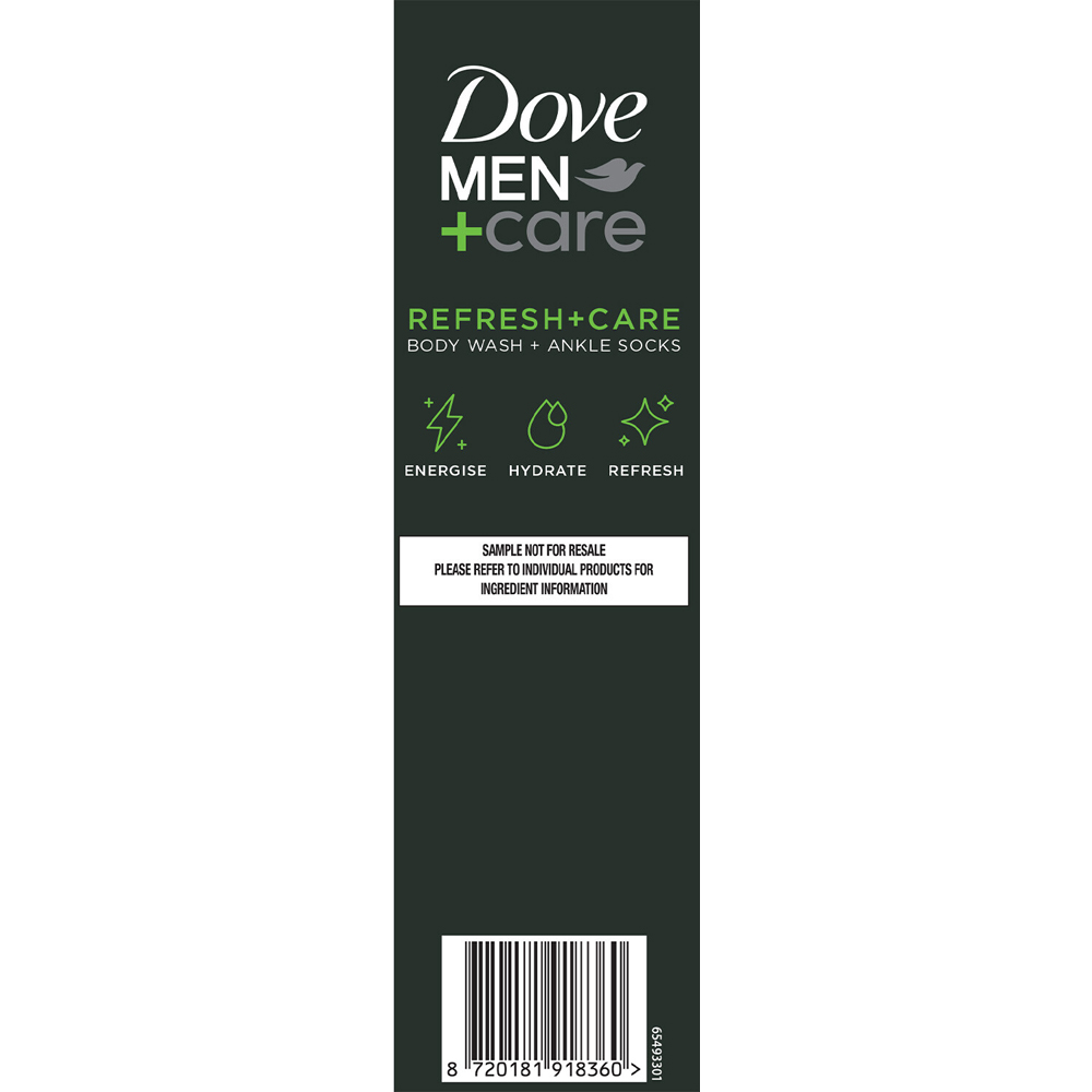 Dove Men+Care Body Wash and Sock Gift Set Image 3