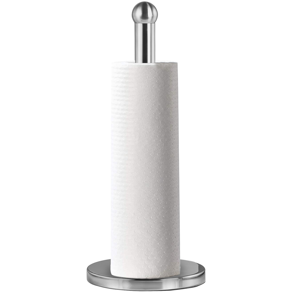 Innoteck Essentials Chrome Kitchen Paper Towel Holder Image 2