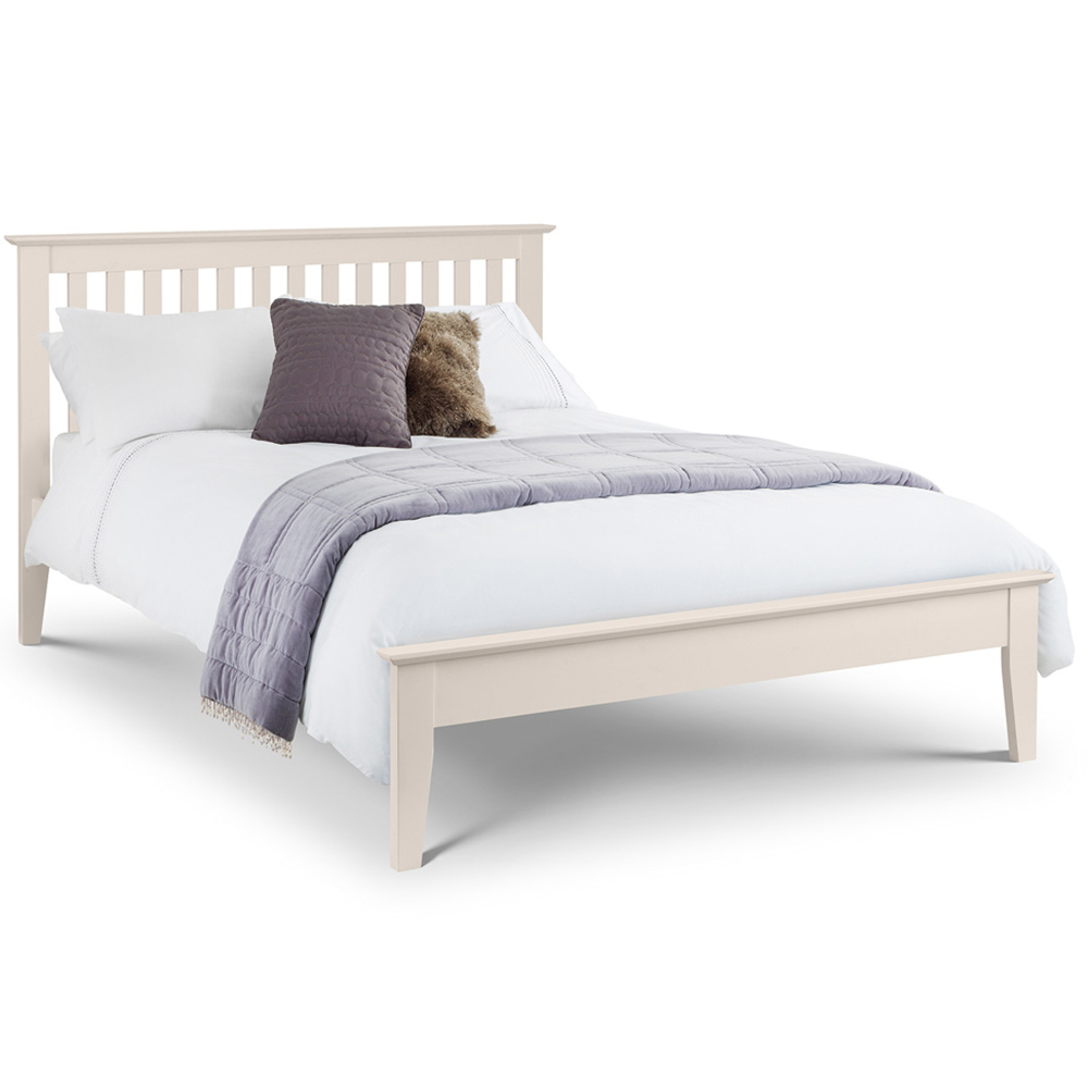 Julian Bowen Salerno Double Ivory Shaker Bed Image 2