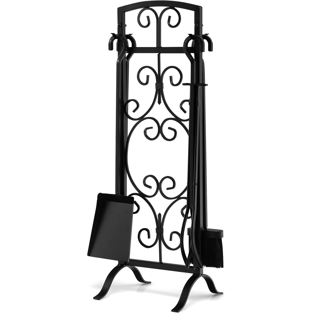 Costway 5 Piece Fireplace Tool Set Image 3