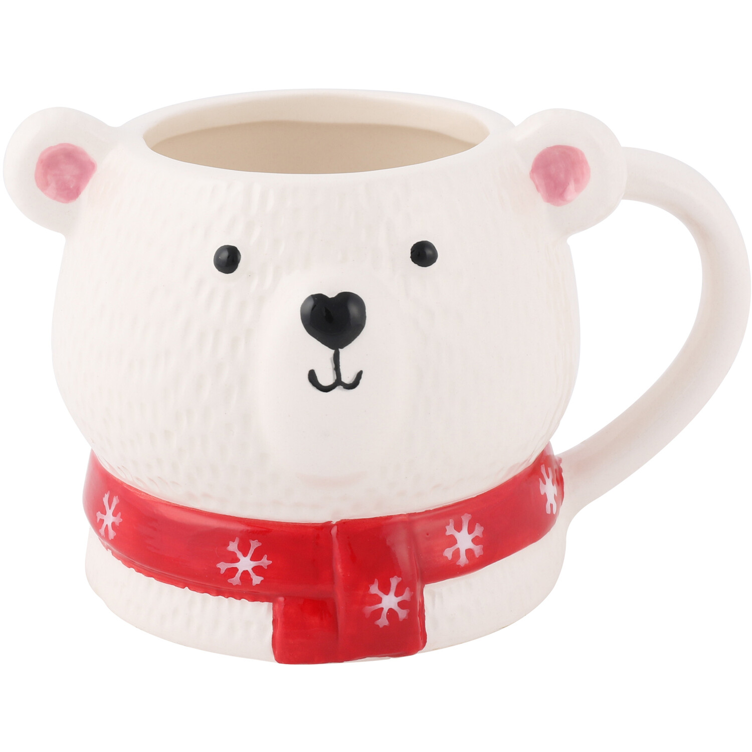 Cute Festive Bear Mug Image 1