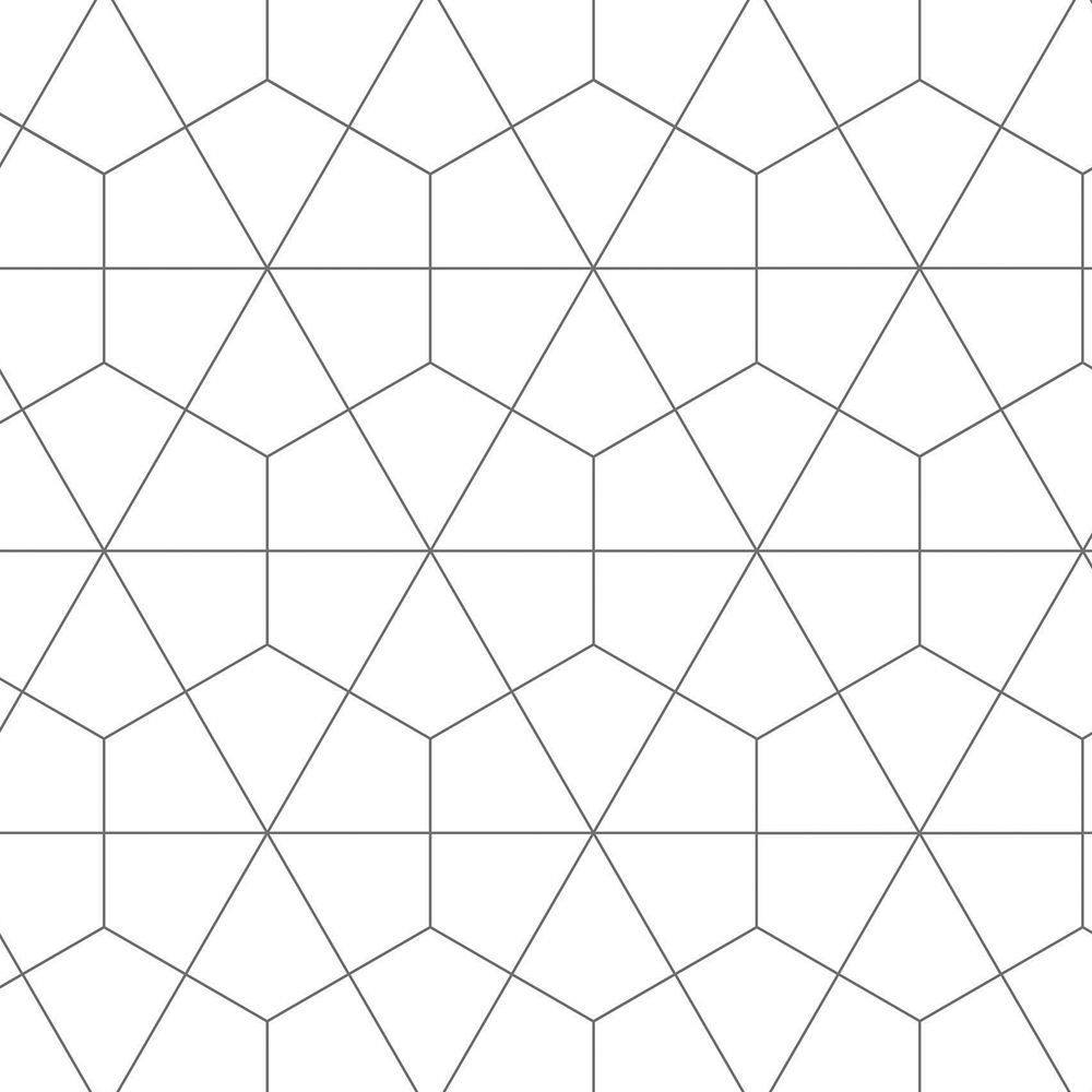 Alloy Geometry Kitchen Hob Splashback 600 x 800 x 4mm Image 2