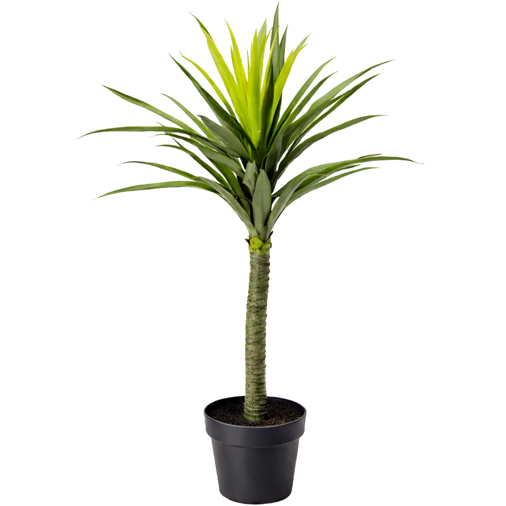 Leaf Large Spiky Yukka Artificial Plant Pot 90cm Image 1