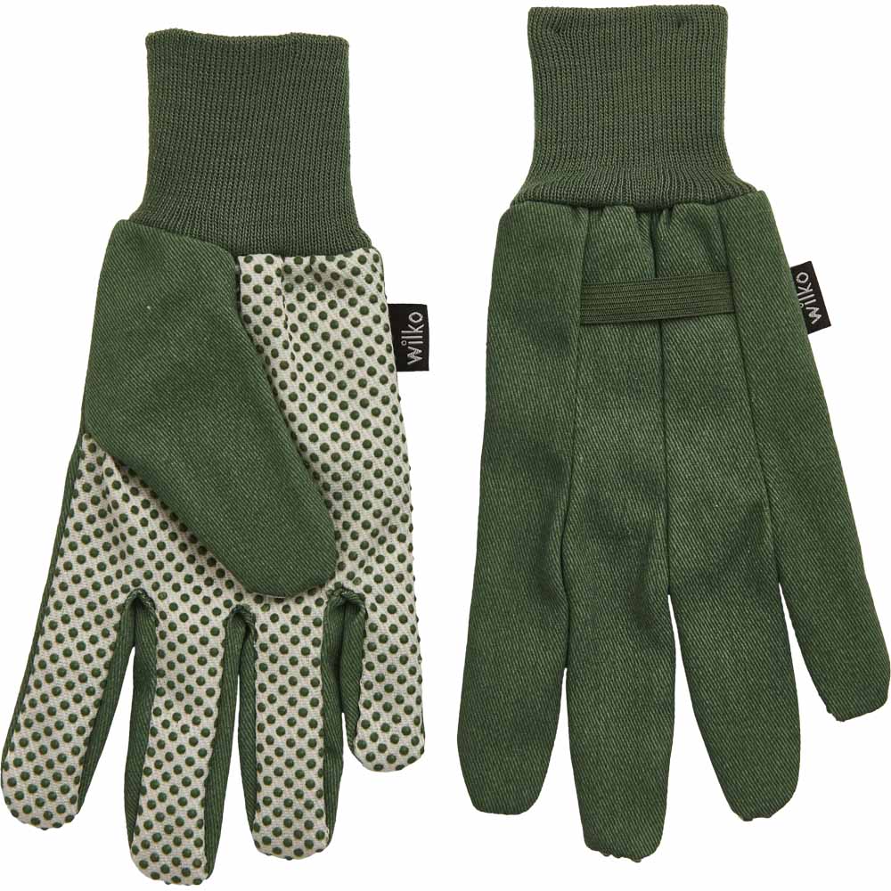 Wilko Cotton Grip Gloves Image