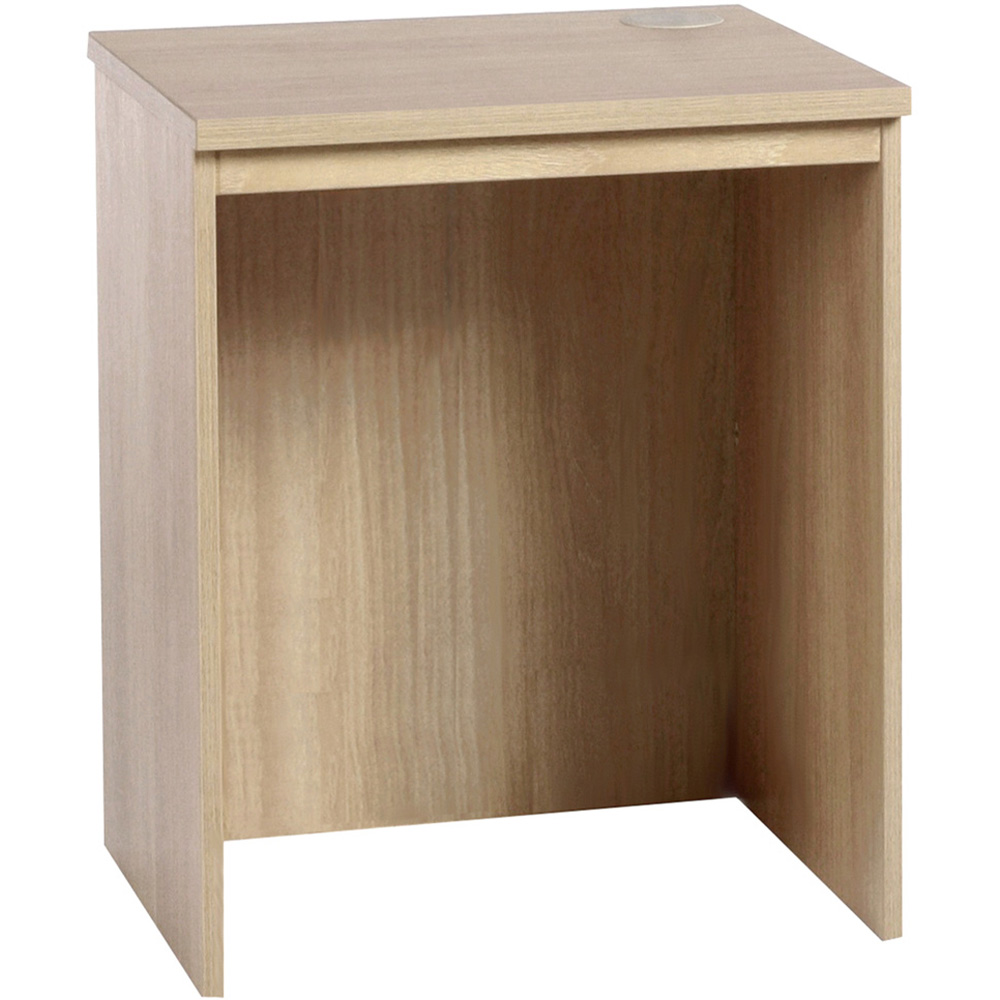 R White Cabinets Small Laptop Desk Brown Image 2