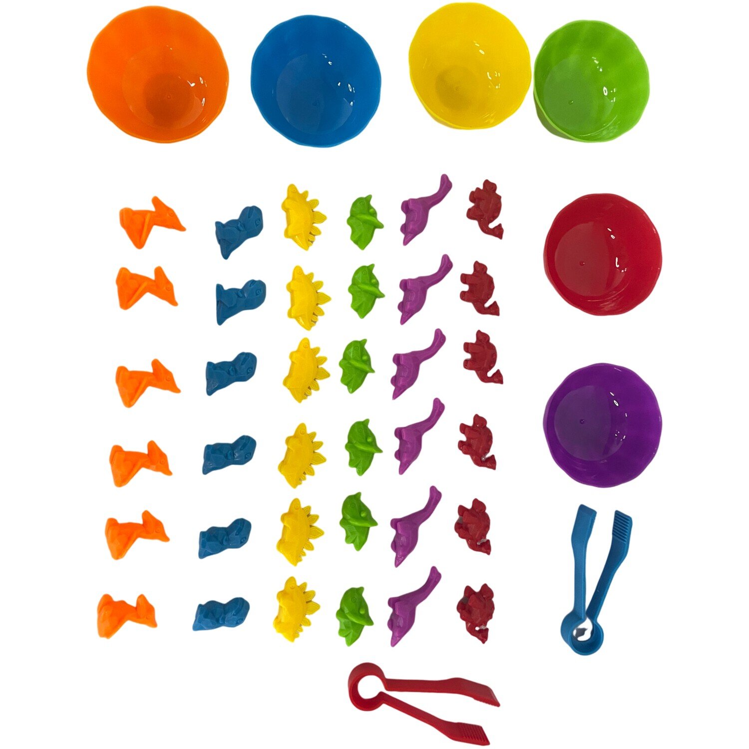 Counting Dino or Sealife Tub - Multicolour Image 4