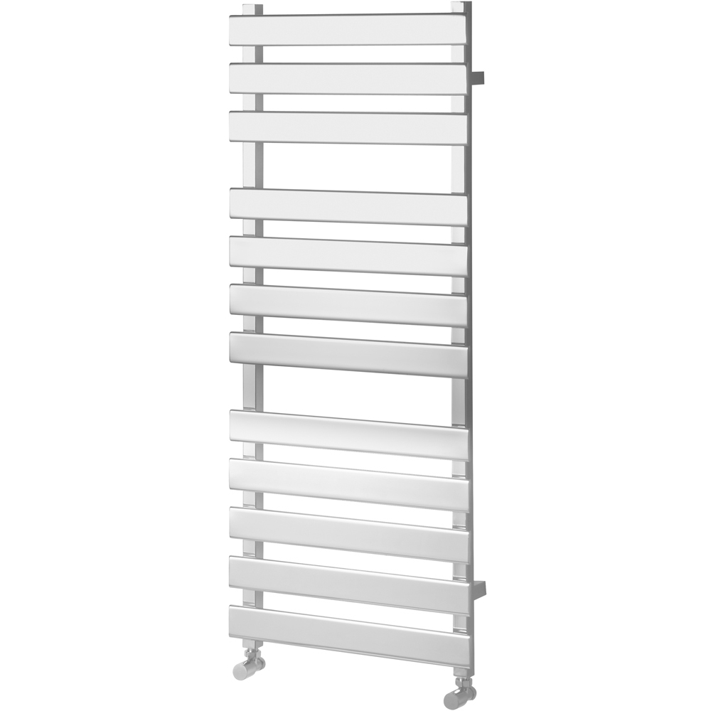 Towelrads Perlo 1157BTU Chrome Towel Radiator 1200 x 500mm 339W Image 1