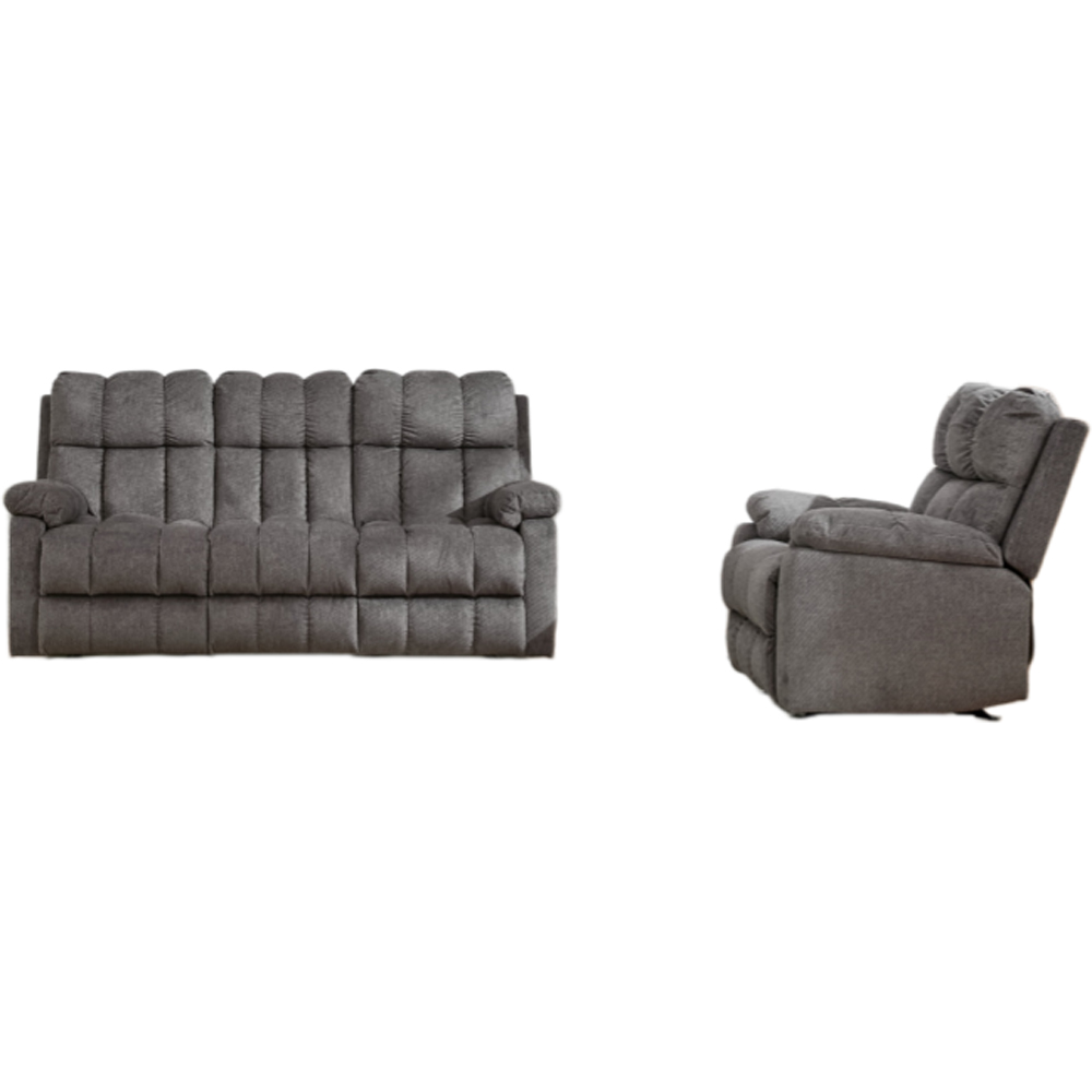 Furniture One 4 Seater Manual Recliner Sofa Set Image 2