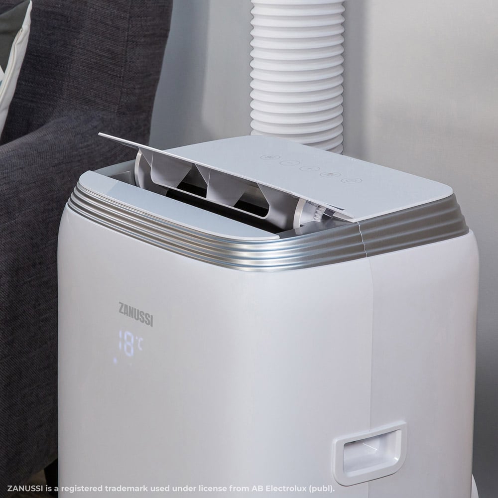 Zanussi ZPAC11001 11000BTU White Portable Air Conditioner and Dehumidifier Image 5