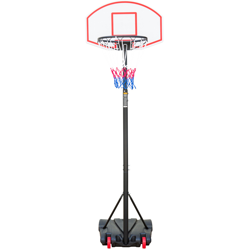 Global Gizmos Height Adjustable Basketball Post 6.9ft Image 1
