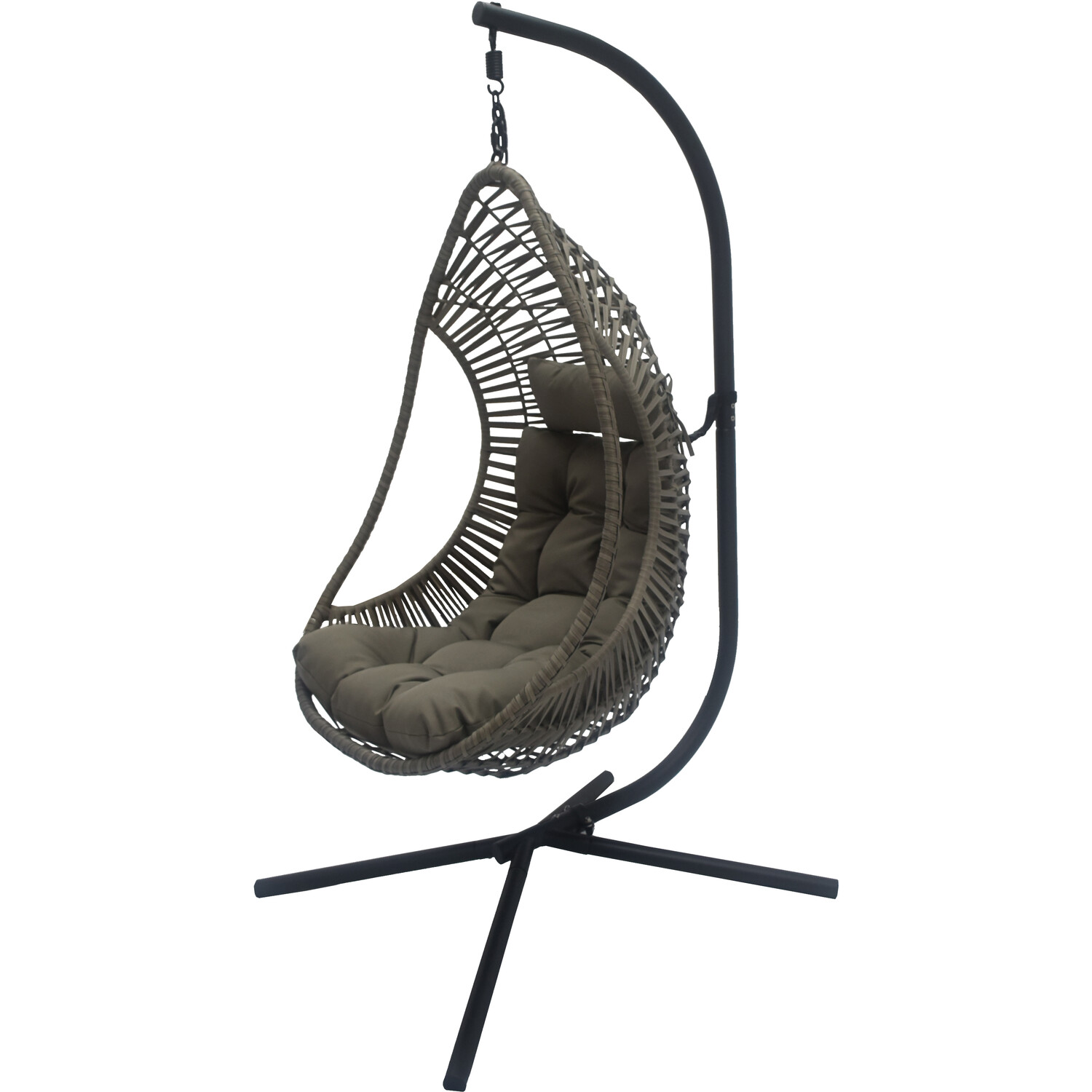 Marisa Hanging Chair with Cushion Image 3