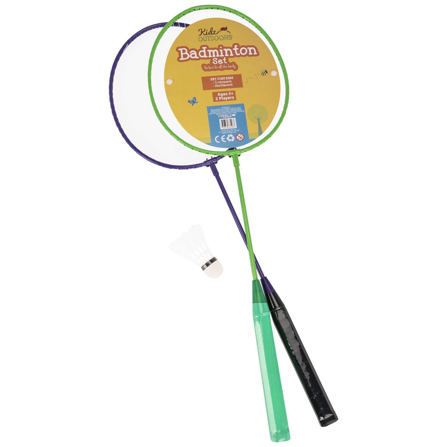 Kidz Outdoors 2 Player Badminton Set Image