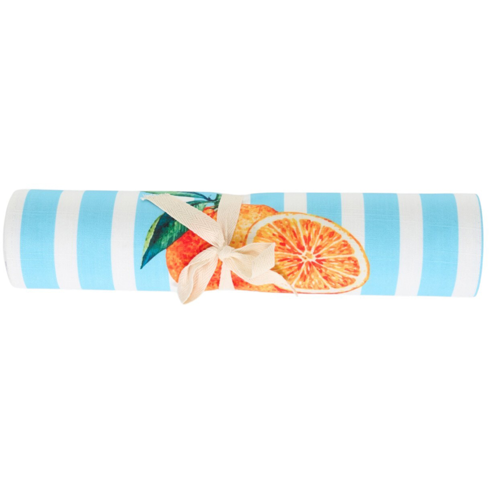 La Bella Vita Table Runner Blue Image 3