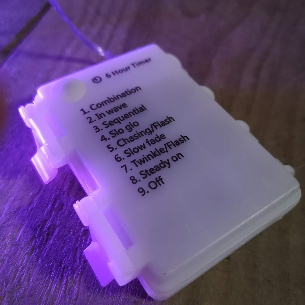 Premier 100 Rainbow LED Multifunction Pin Wire Light 5m Image 8