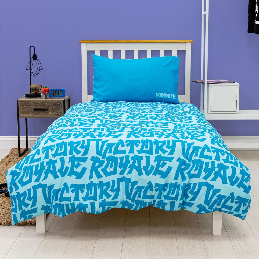 Fortnite Single Reversible Duvet Set Wilko
