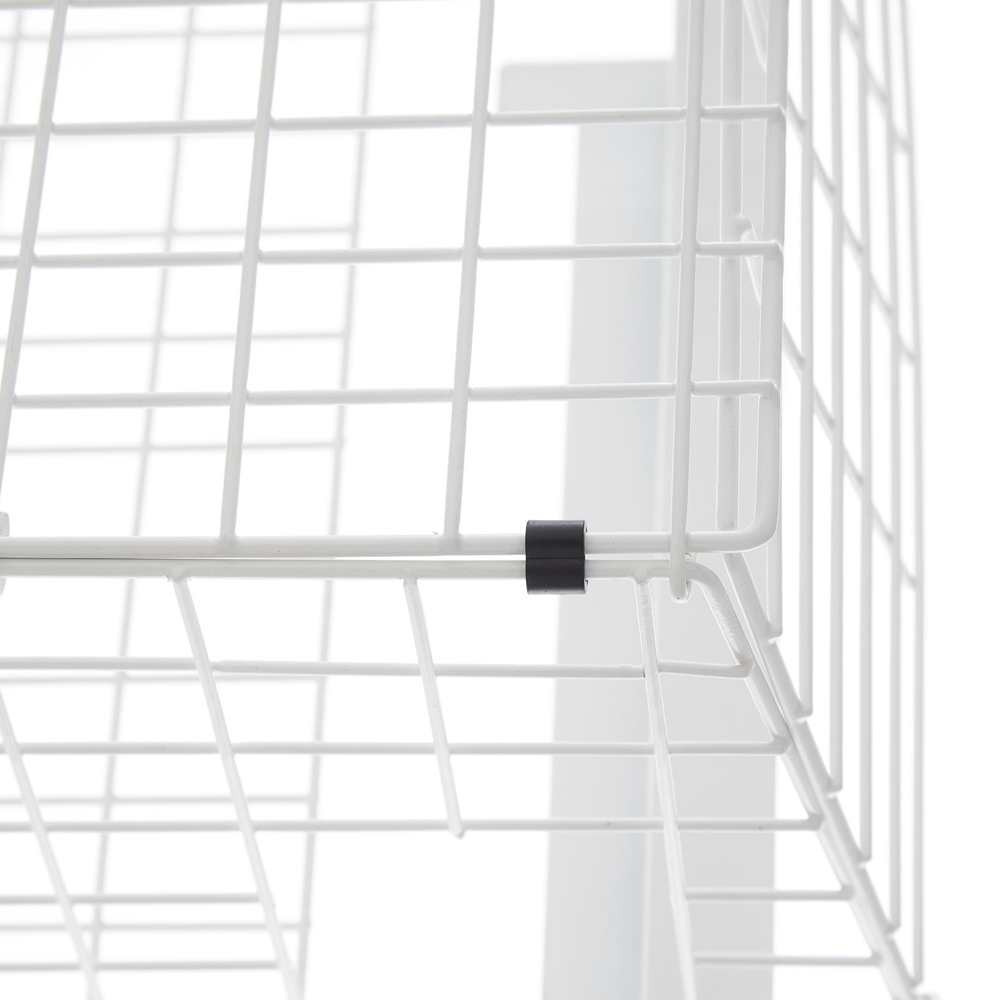 House of Home White Easy Access Letterbox Cage Image 6