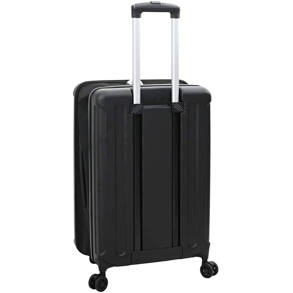 vidaXL 20 inch Black Rectangular Travel Bag Image 5