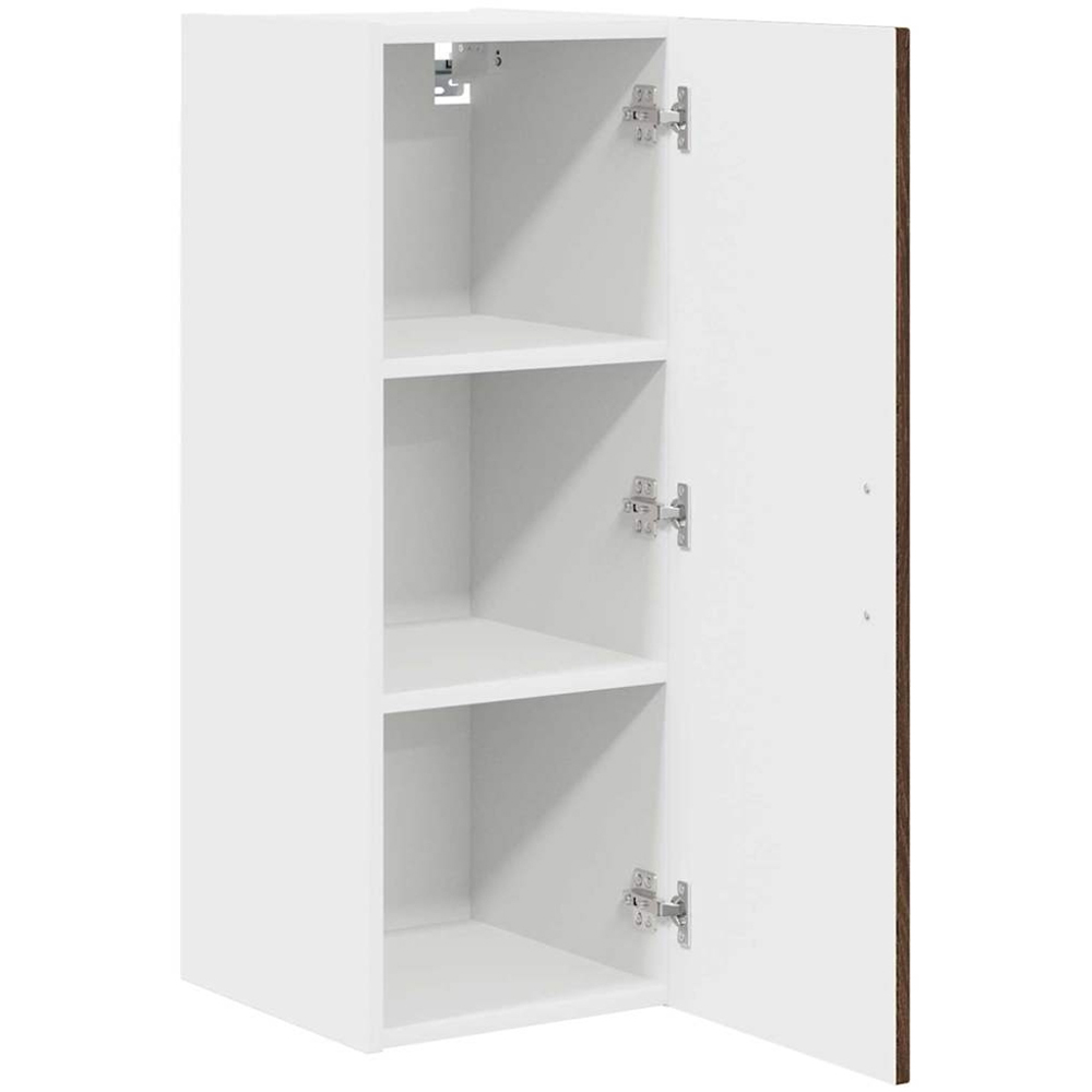 vidaXL Kalmar Single Door Brown Oak Wall Kitchen Cabinet Image 5