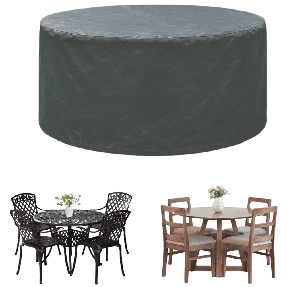 Home Source Duracover Small Round Patio Set Cover Image 3