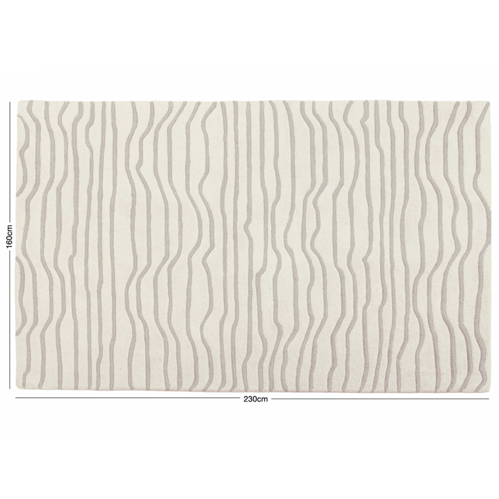 Esselle Home Aura Dune Natural and Mink Rug 160 x 230cm Image 6