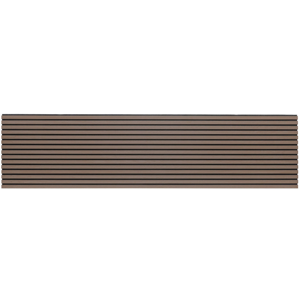 Portland 240 x 60cm Acupanel Smoked Oak Acoustic Slat Wall Panel Image 4