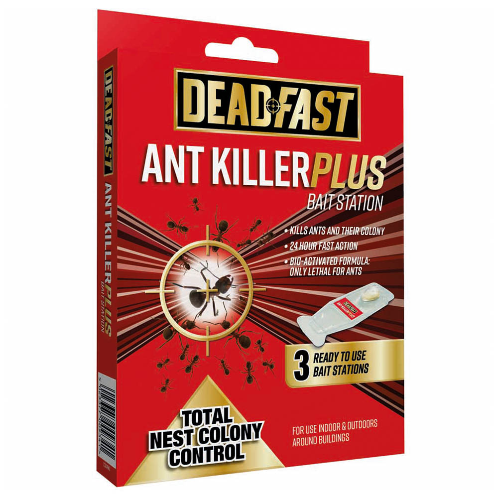 Deadfast Ant Killer Bait Station 3 Pack Image