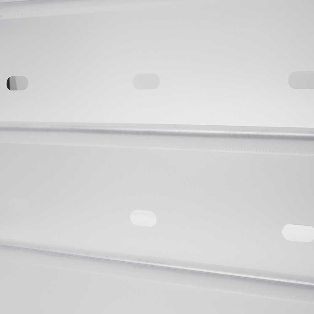 H&O Direct 3 Shelf White Shoe Rack Image 4