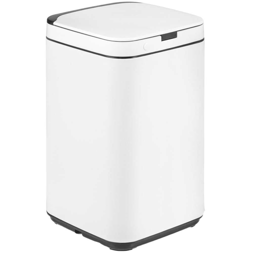 Costway White Intelligent Touchless Bin 13L Image 1