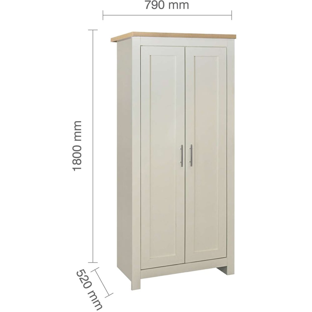 Birlea Highgate Cream 4 Piece Bedroom Furniture Set Image 7