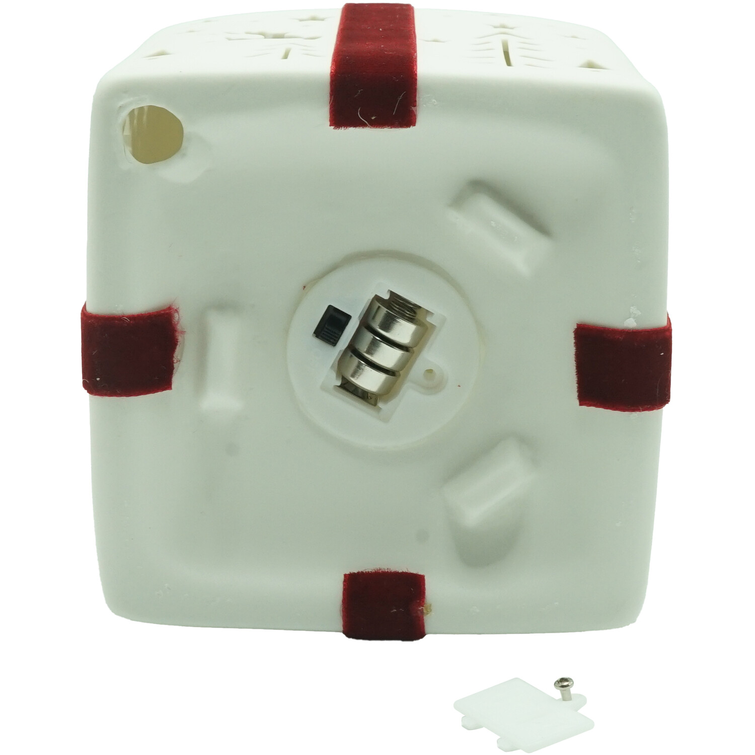 LED Decorative Present White and Red Image 9