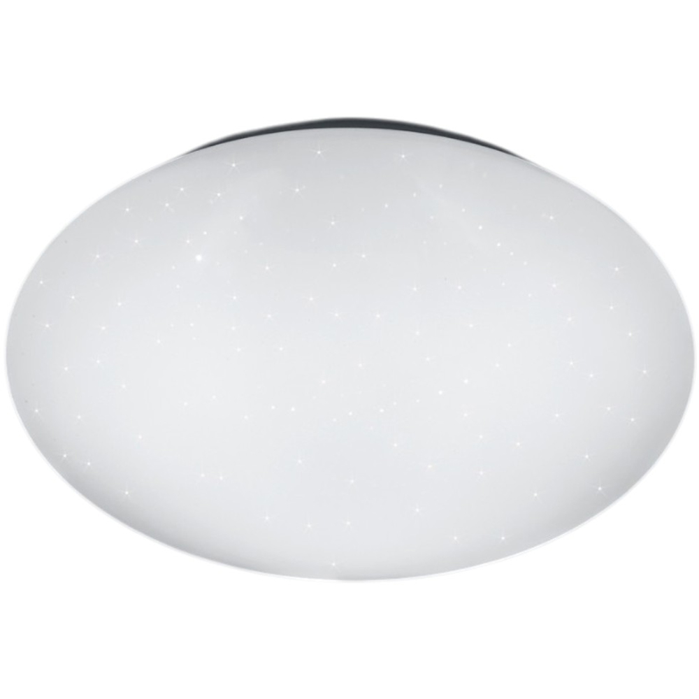 TRIO Putz White Matt Integrated LED Ceiling Light Image 1