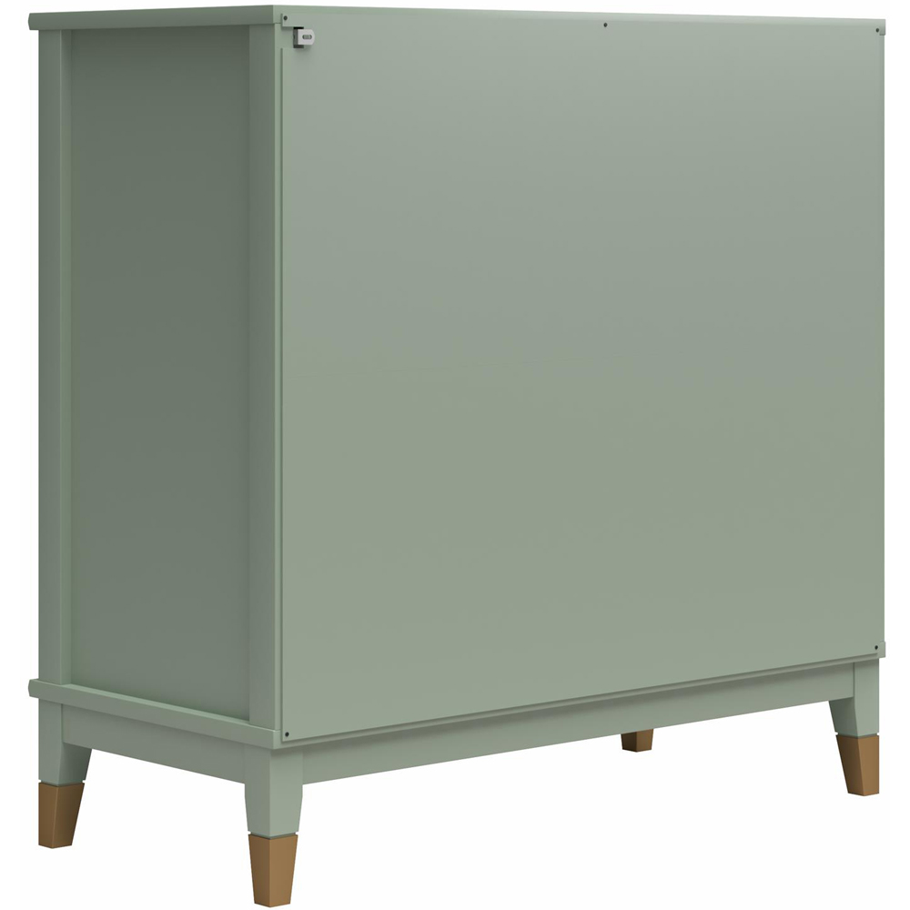 Dorel Westerleigh 2 Door Pale Green Accent Cabinet Image 5