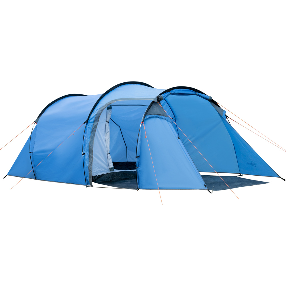 Outsunny 2-3 Person Vestibule Camping Tent Blue Image 1