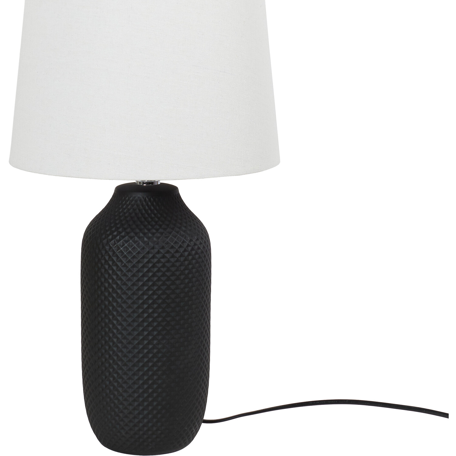Remington Table Lamp Black Wilko