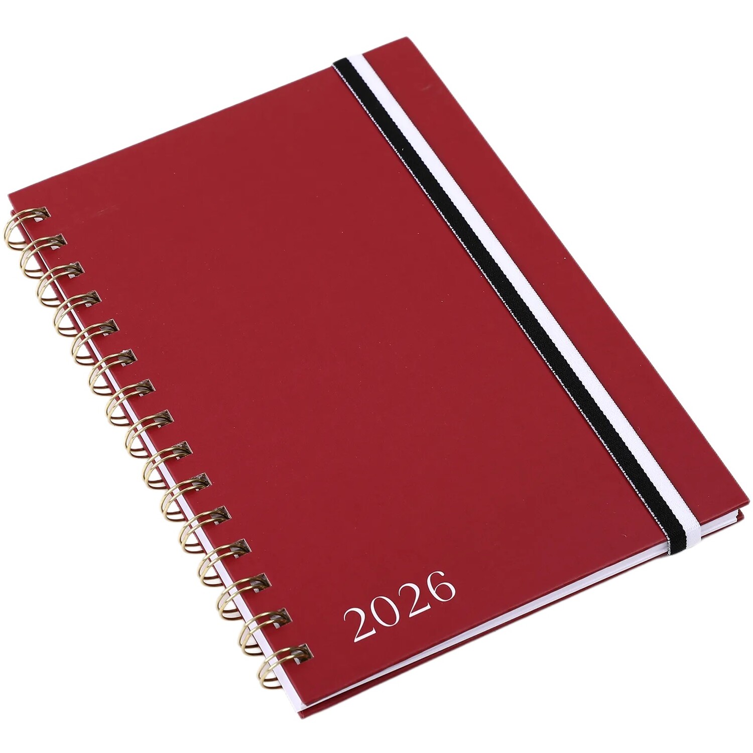 2026 Striped Spiral Diary A5 Image 5