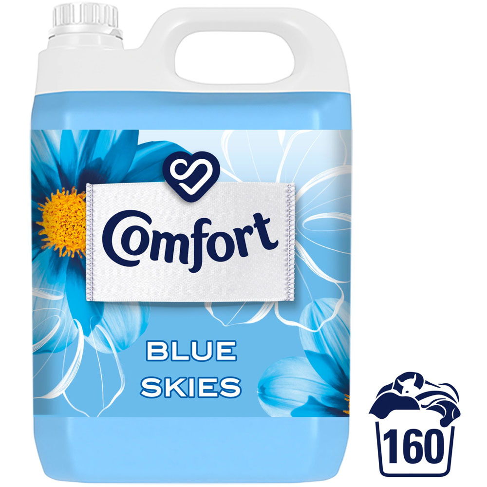 Persil Non Bio Liquid Detergent Duo with Comfort Blue Skies Fabric Conditioner Image 4