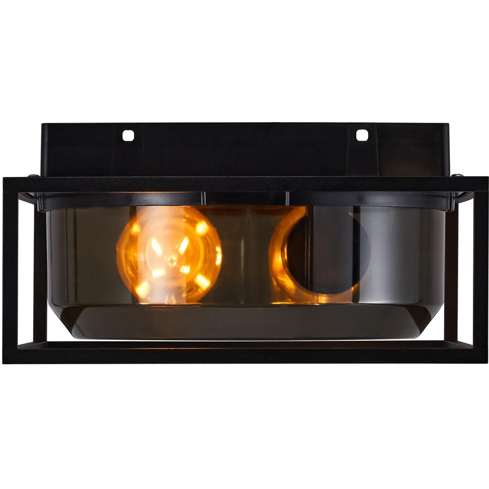 Nordlux Griffin Smoked Ceiling Light Image 4