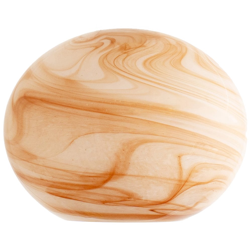 ValueLights Sookie Alabaster Marble Effect Glass Easy Fit Pendant Lamp Shade Image 1